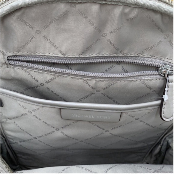 MICHAEL KORS ERIN MEDIUM BACKPACK Aluminum - Picture 10 of 10